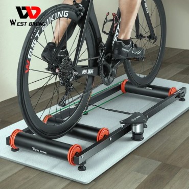 West Biking Radsport Trainings rolle Indoor faltbare Aluminium legierung Fahrrad trainer MTB Rennrad Übung Balance Roller