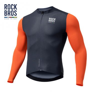 Rockbros Road to Sky Fahrrad Trikot Frühling Sommer Fahrrad atmungsaktive Langarm Trikot Männer Fahrrad MTB Road Sportswear Kleidung