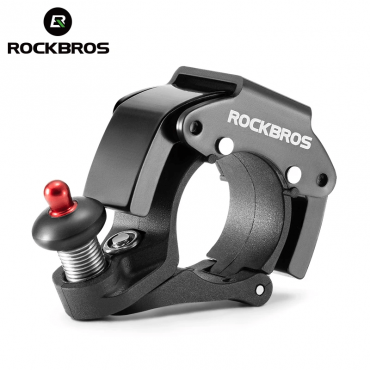 ROCKBROS Fahrrad Glocke Aluminium Legierung Horn Kleine Volumen Tragbare Sound Alarm Für Sicherheit MTB Rennrad Ring Fahrrad Zubehör