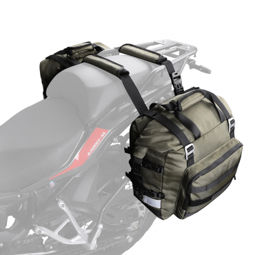 Rhinowalk Motorrad Seite Tasche 2-Stück 20L Motorrad Pannier Sattel Universal 2 Seiten 100% Wasserdicht Abnehmbare Innen Tasche