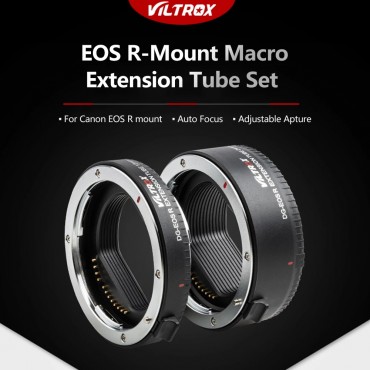 Viltrox DG-EOS R Autofokus-AF-Makro-Verlängerungsring für EOS R / EOS RP-Objektiv und Kameragehäuse