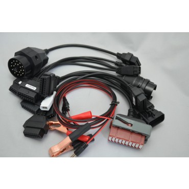 Car Cables cdp OBD II/OBD 2 Full set 8 Cable For Car Auto OBD2 Diagnostic