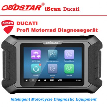 Motorrad Diagnosegerät OBDSTAR ISCAN DUCATI Profi Diagnosegerät Tablet