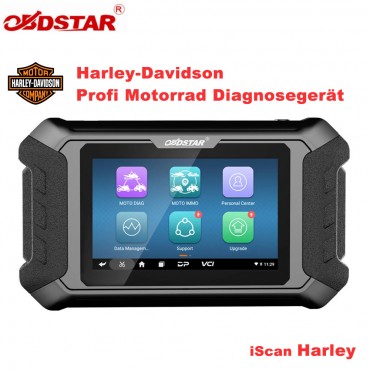 Motorrad Diagnosegerät OBDSTAR ISCAN Harley-Davidson Profi Diagnosegerät Tablet