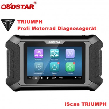 Motorrad Diagnosegerät OBDSTAR ISCAN TRIUMPH-Group Profi Diagnosegerät Tablet