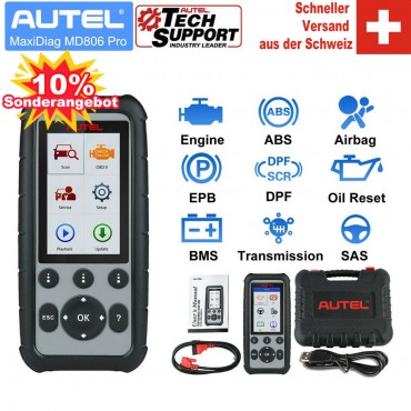 Autel MaxiDiag MD806 Pro OBD2 Scanner Auto Kfz Diagnose Werkzeug Auto Codeleser OBDII OBD Diagnose Tester