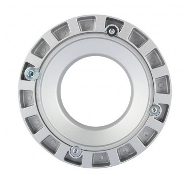 Bowens Mount Speed Ring Adapter Studio Zubehör für LED-Blitzlicht Kompatibel mit Godox NiceFoto Jinbei