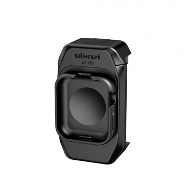 ulanzi ST-09 Smartphone Halterung Klemme mit kalter Schuhhalterung Kompatibel mit Apple Watch Series 5 iPhone 11/11 Pro / 11 Pro Max / XS / XS Max / XR / X / 8/8 Plus Vlog Selfie-Zubehör