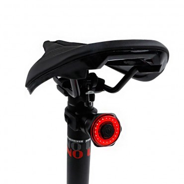 Smart Fahrrad Schwanz Seat Tube Light Auto Start Stop Brems IPX6 Wasserdichte USB Lade Fahrrad Led leuchten