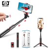 APEXEL Stabilisator Selfie Stick Smartphone Stativ Telefon Halter mit Bluetooth Selfie Fernbedienung für iPhone Android Handys