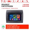 7 Zoll Android 10.0 Autoradio / Multimedia 4GB RAM 64GB ROM Für FIAT DUCATO CITROEN JUMPER PEUGEOT BOXER