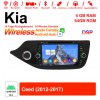8 Zoll Android 12.0 Autoradio / Multimedia 4GB RAM 64GB ROM Für Kia Ceed 2012-2017 Mit WiFi NAVI Bluetooth USB