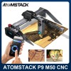 ATOMSTACK P9 M50 Laser Graviermaschine Tragbarer 50W DIY CNC Lasergravierer Schneidemaschine