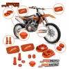Motorrad CNC Bremse Kupplung Flüssigkeit Reservoir Abdeckung Set Für KTM SX SXF XC XCF XCW XCFW EXC EXCF 125 150 250 300 350 400 450 530