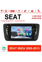NEU 7'' Android 10.0 4GB+64GB 1024*600 HD Capacitive Touch Screen Autradio Für Seat IBIZA