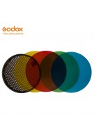 Godox Ad-s11 Witstro Blitz Speedlite Zubehör Godox Ad180 Ad360 AD200 Filter mit für Farbe (Rot, blau, grün, gelb)