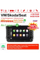 7 zoll Android 12.0 Autoradio / Multimedia 4GB RAM 64GB ROM Für VW GOLF JETTA POLO Touran COS, Skoda Fabia octavia mit wifi Bluetooth 5.0 USB