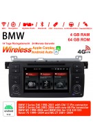 7 Zoll Android 11.0 4G LTE Autoradio / Multimedia 4GB RAM 64GB ROM Für BMW 3 Serie E46 BMW M3 Rover 75 Built-in Carplay / Android Auto