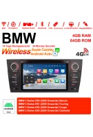 7 Zoll Android 13.0  Autoradio / Multimedia 4GB RAM 64GB ROM Für 3 Serie BMW E90 E91 E92 E93 318 320 325  Manuelle Klima klimaanlage Built-in Carplay / Android Auto
