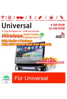 7  Zoll  Android 10.0 Autoradio / Multimedia  4GB RAM 64GB ROM für Universal GPS Navigation Stereo Radio WIFI MP3 Bluetooth USB SWC