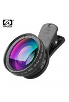 APEXEL 2 in 1 Telefon Kamera Objektiv kit 0,45X Weitwinkel & 12,5X Makro Objektiv HD Kamera Lentes für iphone ios android smartphones