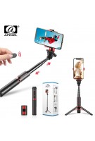 APEXEL Stabilisator Selfie Stick Smartphone Stativ Telefon Halter mit Bluetooth Selfie Fernbedienung für iPhone Android Handys