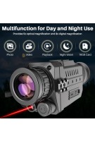 APEXEL APL-NV003 Infrarot Nachtsicht Monokulare Digitale IR Teleskop Zoom Optic 200M Reichweite Umfang Für Jagd Nachtsicht Geräte