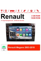 7 Zoll Android 10.0 Autoradio/Multimedia 2GB RAM 16GB ROM Für Renault Megane 2003-2010