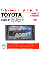 7 Zoll Android 9.0 Autoradio / Multimedia 4GB RAM 64GB ROM Für Toyota Corolla Vios Terios Land Cruiser Avanza RunX Built-in Carplay / Android Auto