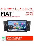 7 Zoll Android 10.0 Autoradio / Multimedia 4GB RAM 64GB ROM Für Fiat Punto Linea Mit WiFi NAVI Bluetooth USB