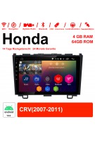 9 Zoll Android 10.0 Autoradio / Multimedia 4GB RAM 64GB ROM Für Honda CRV Mit WiFi NAVI Bluetooth USB