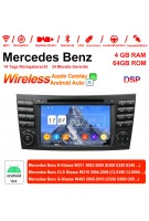 7 Zoll Android 12.0  Autoradio / Multimedia 4GB RAM 64GB ROM Für E-Klasse W211,CLS Klasse W219,G-Klasse W463 Built-in CarPlay Android Auto