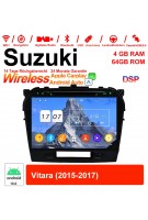 10,1 Zoll Android 12.0 Autoradio / Multimedia 4GB RAM 64GB ROM Für Suzuki Vitara 2015-2017 Mit WiFi NAVI Bluetooth USB