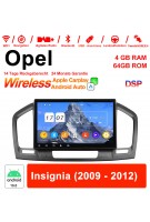 9 Zoll Android 12.0 Autoradio / Multimedia 4GB RAM 64GB ROM Für Opel Insignia 2009 - 2012 Mit WIFI NAVI Built-in Carplay