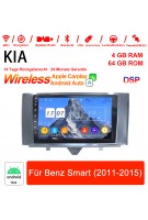 9 Zoll Android 12.0 Autoradio / Multimedia 4GB RAM 64GB ROM für Mercedes Benz Smart 2011-2015 Built-in Carplay / Android Auto