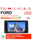 6.2 Zoll Android 12.0 Autoradio / Multimedia 4GB RAM 64GB ROM Für Ford Crown Victoria Mercury Grand Marquis 2003-2011 Mit WiFi NAVI Bluetooth USB