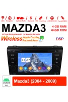 7 Zoll Android 12.0 Autoradio / Multimedia 4GB RAM 64GB ROM für  MAZDA3 Mit WiFi NAVI Bluetooth USB