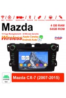 7 Zoll Android 12.0 Autoradio / Multimedia 4GB RAM 64GB ROM Für Mazda CX-7 2007-2015 Mit WiFi NAVI Bluetooth USB