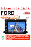 7 Zoll Android 12.0 Autoradio / Multimedia 4GB RAM 64GB ROM Für Ford 500 F150 F250 F350 F450 F550 Rand Focus Taurus Fusion  Escape Explorer Mustang Freestyle Expedition Ford Mercury Milan Sable Montego Monterey Mountaineer Mit WiFi NAVI Bluetooth USB