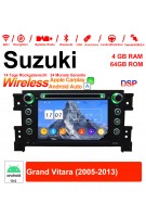 7 Zoll Android 12.0 Autoradio / Multimedia 4GB RAM 64GB ROM Für Suzuki Grand Vitara 2005-2013 Mit WiFi NAVI Bluetooth USB