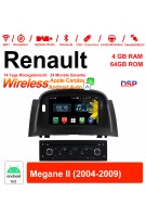 7 Zoll Android 12.0 Autoradio / Multimedia 4GB RAM 64GB ROM Für RENAULT Megane II Mit WiFi NAVI Bluetooth USB