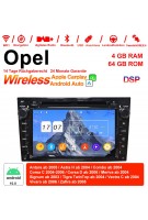 7 Zoll Android 12.0 Autoradio/Multimedia 4GB RAM 64GB ROM Für Opel Astra Antara Corsa Vectra Zafira Meriva Built-in Carplay/Android Auto