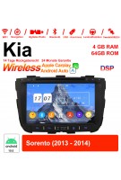 8 Zoll Android 12.0 Autoradio / Multimedia 4GB RAM 64GB ROM Für Kia Sorento 2013 2014 Mit WiFi NAVI Bluetooth USB