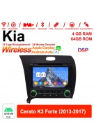 8 Zoll Android 12.0 Autoradio / Multimedia 4GB RAM 64GB ROM Für Kia Cerato K3 Forte 2013-2017 Mit WiFi NAVI Bluetooth USB