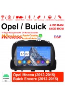 8 Zoll Android 12.0 Autoradio/Multimedia 4GB RAM 64GB ROM Für Opel Mocca 2012 2013 2014 2015 / Buick Encore 2012 2013 2014 2015 Mit WiFi NAVI Bluetooth USB