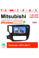 8 Zoll Android 12.0 Autoradio / Multimedia 4GB RAM 64GB ROM Für Mitsubishi Outlander 2013-2017 Built-in CarPlay / Android Auto