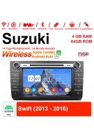 8 Zoll Android 12.0 Autoradio / Multimedia 4GB RAM 64GB ROM Für Suzuki Swift 2013 2014 2015 2016 Mit WiFi NAVI Bluetooth USB