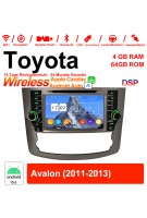 8 Zoll Android 12.0 Autoradio / Multimedia 4GB RAM 64GB ROM Für Toyota Avalon 2011-2013 Mit WiFi NAVI Bluetooth USB