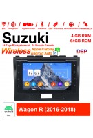 8 Zoll Android 12.0 Autoradio / Multimedia 4GB RAM 64GB ROM Für Suzuki Wagon R 2016-2018 Mit WiFi NAVI Bluetooth USB