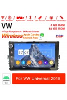 9 Zoll Android 12.0 Autoradio / Multimedia 4GB RAM 64GB ROM für VW Universal 2018 GPS Navigation Stereo Radio Built-in Carplay / Android Auto